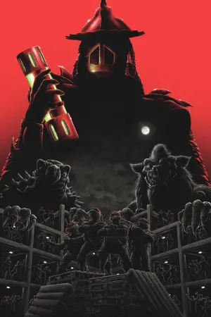 Постер к фильму "Черепашки-ниндзя 2: Тайна изумрудного зелья" #304845