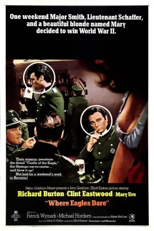 Постер к фильму "Там, где гнездятся орлы" #717346