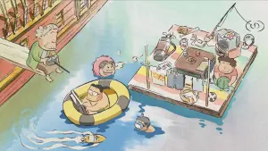 Задник к фильму "Наши соседи Ямада" #248737