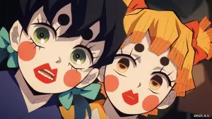 Задник к фильму "鬼滅の刃 遊郭潜入編" #618081