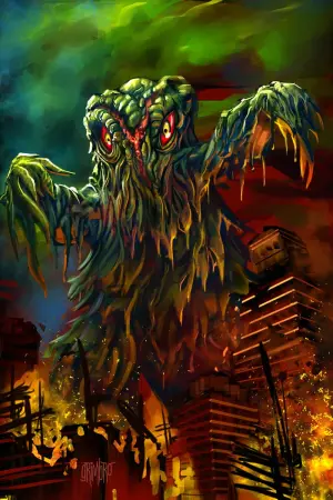 Постер к фильму "Годзилла против Хедоры" #363100