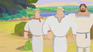 Задник к фильму "Три богатыря и свет клином" #619362