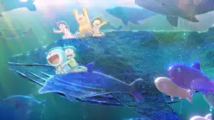 Задник к фильму "映画ドラえもん 新・のび太の海底鬼岩城" #801335