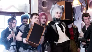 Задник к фильму "Как разговаривать с девушками на вечеринках" #306837