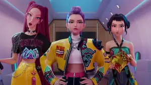 Задник к фильму "Кейпоп-охотницы на демонов" #510754