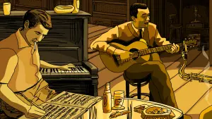 Задник к фильму "Они застрелили пианиста" #192717