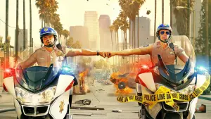 Задник к фильму "Калифорнийский дорожный патруль" #302184