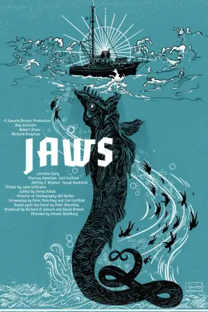 Постер к фильму "Челюсти" #521458