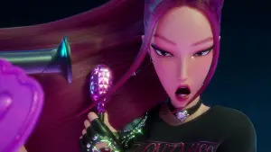 Задник к фильму "Кейпоп-охотницы на демонов" #510787