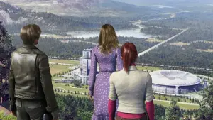 Задник к фильму "Обитель зла: Вырождение" #264650