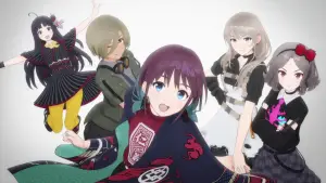 Задник к фильму "劇場版総集編 ガールズバンドクライ 【後編】 なぁ、未来。" #796796