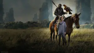 Задник к фильму "Планета обезьян: Новое царство" #557954