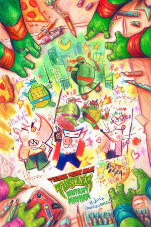 Постер к фильму "Черепашки-ниндзя: Погром мутантов" #5243