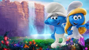 Задник к фильму "Смурфики. Затерянная деревня" #717177