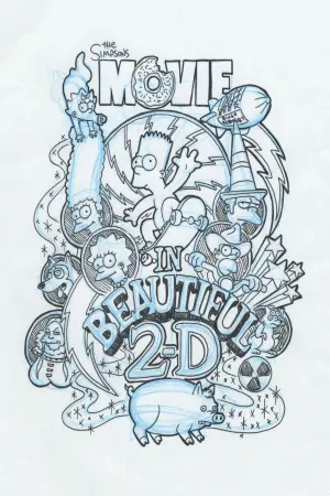 Постер к фильму "Симпсоны в кино" #23343