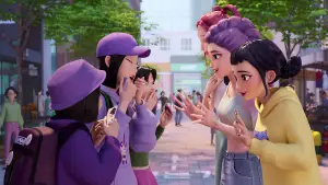 Задник к фильму "Кейпоп-охотницы на демонов" #510683