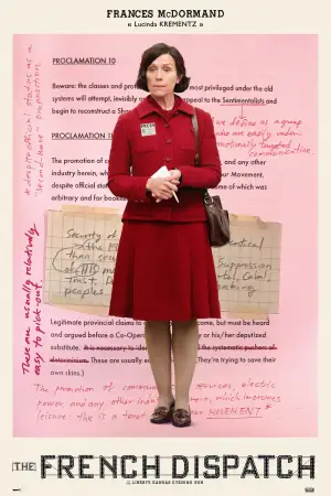 Постер к фильму "Французский вестник. Приложение к газете «Либерти. Канзас ивнинг сан»" #654965