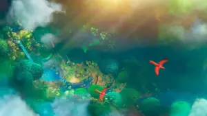 Задник к фильму "Ози: Голос джунглей" #756554