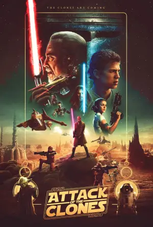 Постер к фильму "Звёздные войны: Эпизод 2 - Атака клонов" #617124