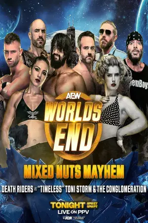 Постер к фильму "AEW Worlds End 2025" #935008
