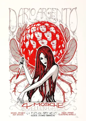 Постер к фильму "Четыре мухи на сером бархате" #153772