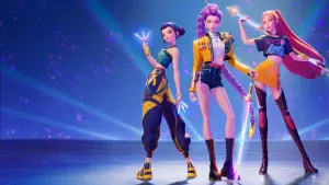 Задник к фильму "Кейпоп-охотницы на демонов" #510604