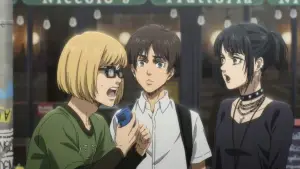 Задник к фильму "Атака титанов: Последняя атака" #590542