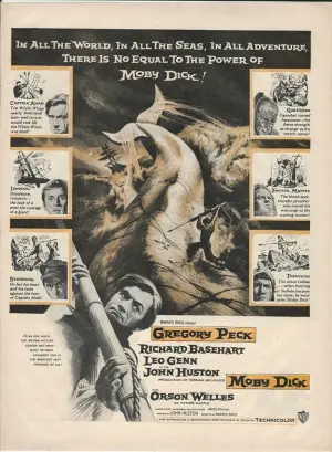 Постер к фильму "Моби Дик" #249546
