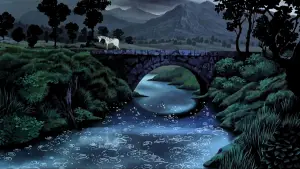 Задник к фильму "Последний единорог" #719656