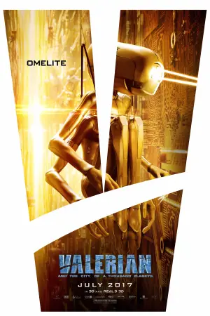 Постер к фильму "Валериан и город тысячи планет" #614176