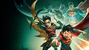 Задник к фильму "Бэтмен и Супермен: Битва Суперсыновей" #325177