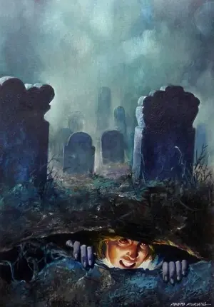 Постер к фильму "Дом на краю кладбища" #427774