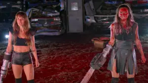 Задник к фильму "Выжившая: Кровь и металл" #424614