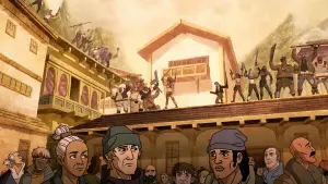 Задник к фильму "Легенды Мортал Комбат: Снежная слепота" #329373