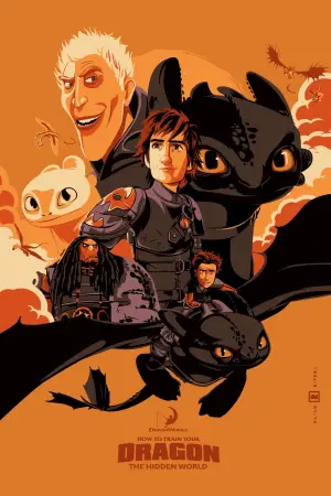 Постер к фильму "Как приручить дракона 3" #589645