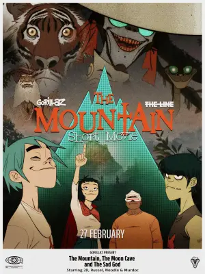 Постер к фильму "Gorillaz Present: The Mountain, The Moon Cave and The Sad God" #812380