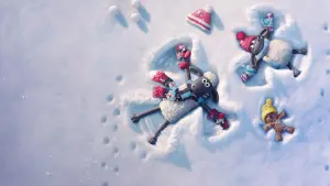 Задник к фильму "Барашек Шон: Рождественские приключения" #334329