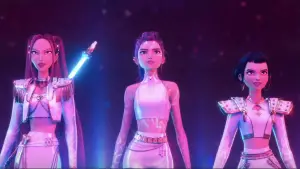 Задник к фильму "Кейпоп-охотницы на демонов" #510610