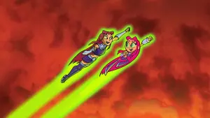 Задник к фильму "Юные титаны, вперёд! против Юных титанов" #186089