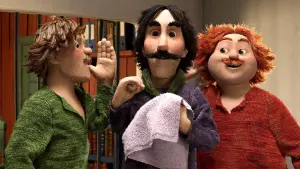 Задник к фильму "Три разбойника и лев" #197392