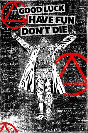 Постер к фильму "Удачи, веселитесь, не умрите" #523529