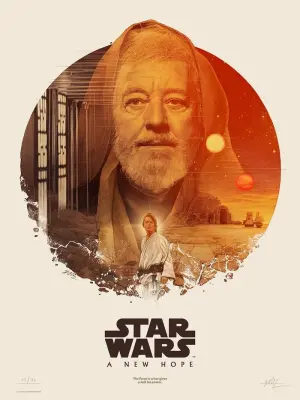 Постер к фильму "Звёздные войны: Эпизод 4 - Новая надежда" #939