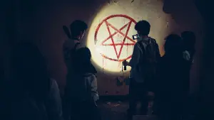 Задник к фильму "Два, три, призрак, приди!" #516459