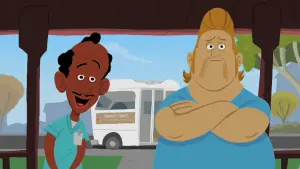 Задник к фильму "Джордж и ЭйДжей" #437396