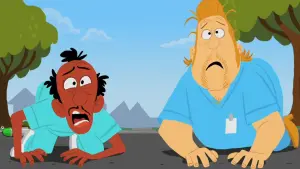 Задник к фильму "Джордж и ЭйДжей" #437397