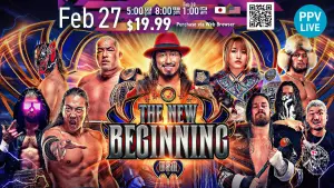 NJPW The New Beginning USA 2026