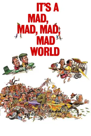 Постер к фильму "Этот безумный, безумный, безумный, безумный мир" #701802