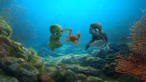 Задник к фильму "Шевели ластами!" #309944