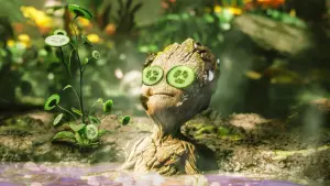 Задник к фильму "Грут принимает ванну" #239516