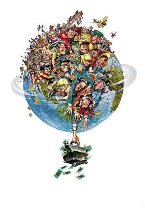 Постер к фильму "Этот безумный, безумный, безумный, безумный мир" #701809